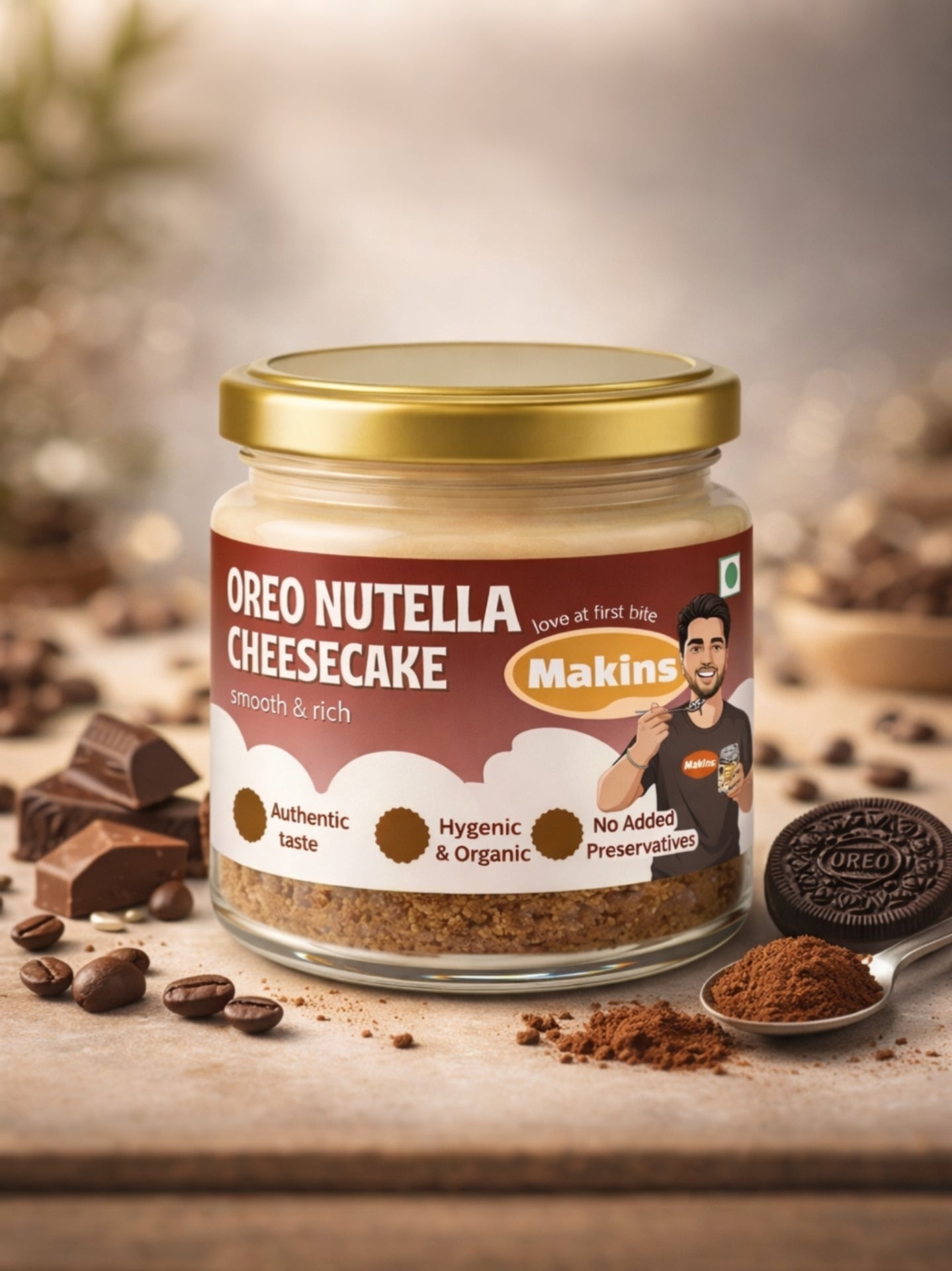 Oreo Nutella Cheesecake